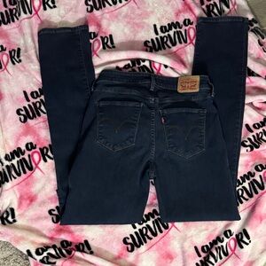 Levi's Women's Navy skinny Jeans